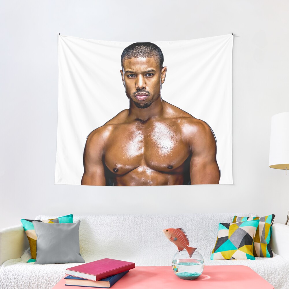 "Michael B. Jordan" Tapestry by SelenaGz Redbubble