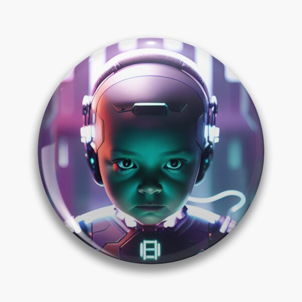 Item preview, Nature.exe #0941 Cyborg Kid designed and sold by GrumpyMrGrouper.