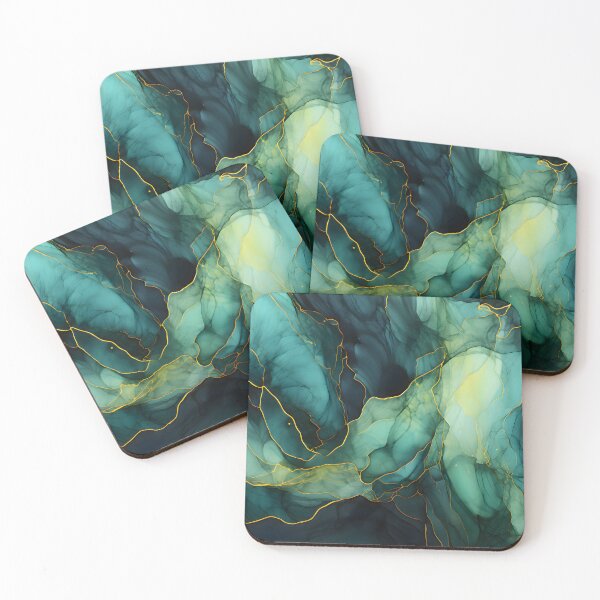 Item preview, Abstract Marbled Depths designed and sold by meggydesigns.