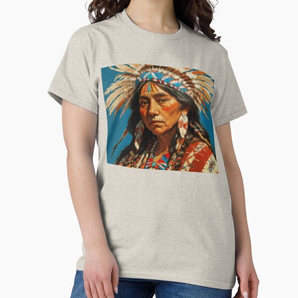 Item preview, Proud Native American Indigenous Woman designed and sold by Hinata Sorayama.