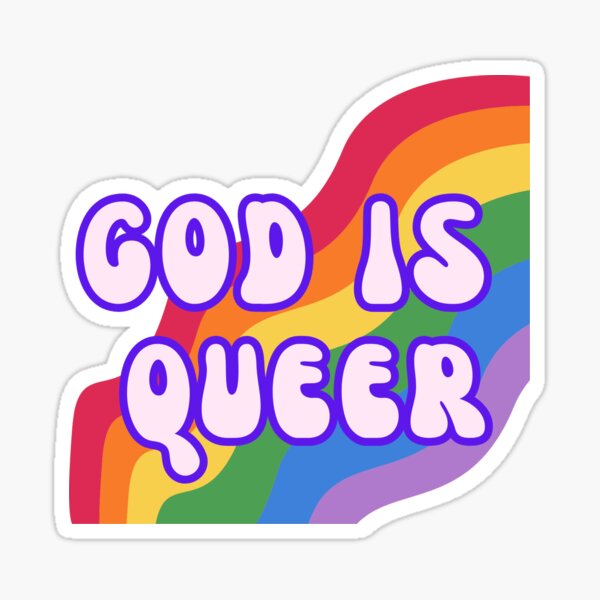 Item preview, God is Queer designed and sold by GodIsQueer.
