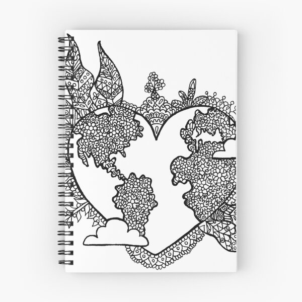 Item preview, Heart World Nature designed and sold by DesignPMG.
