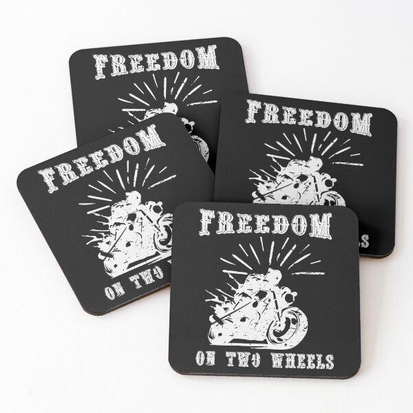 Item preview, Embrace the Spirit of the Cafe Racer with Freedom on Two Wheels designed and sold by typoinspired.