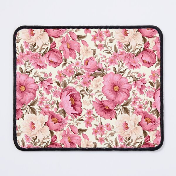 Item preview, Pink Vintage Floral Patterns, Tapestry, Botanical Pattern, Pink Flowers designed and sold by whiteraven-shop.