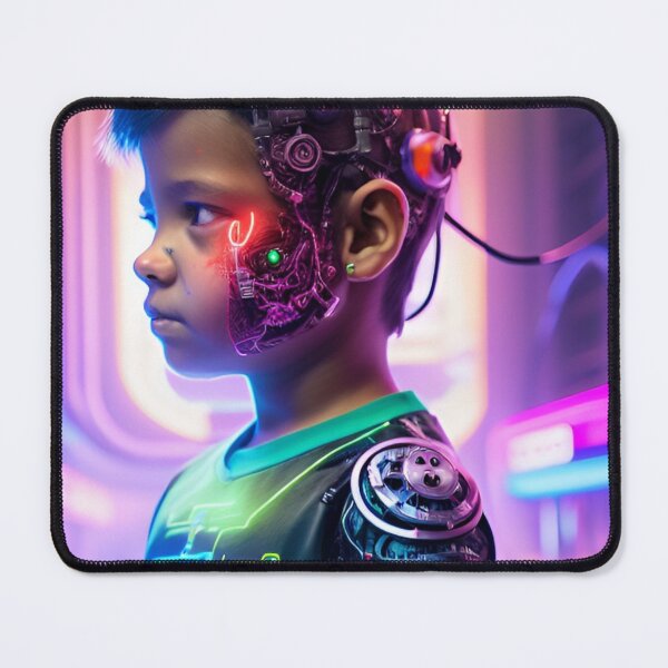 Item preview, Nature.exe #0945 Cyborg Boy Uploading designed and sold by GrumpyMrGrouper.