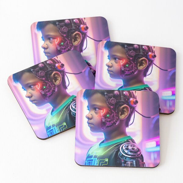 Item preview, Nature.exe #0945 Cyborg Boy Uploading designed and sold by GrumpyMrGrouper.