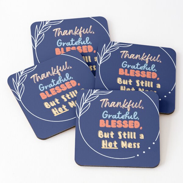 Item preview, Thankful, Grateful, Blessed #2 designed and sold by UltraView Designs.