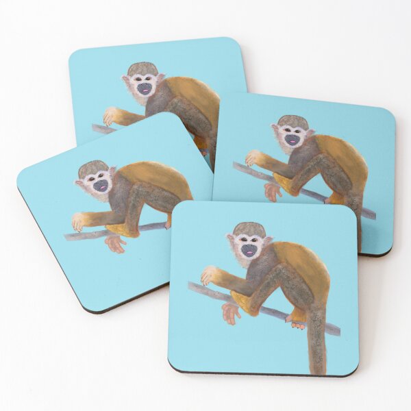 Item preview, Funny monkey on a branch designed and sold by altairaleon.