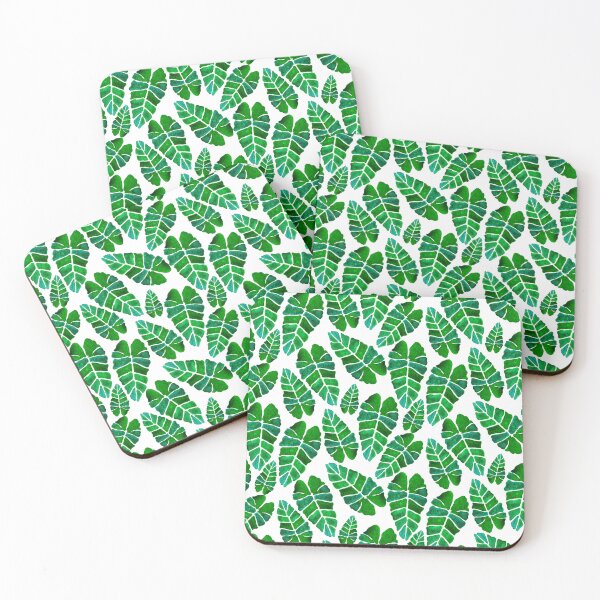 Item preview, Elephant Ear Pattern- Green designed and sold by KatrinMcgooganArt.