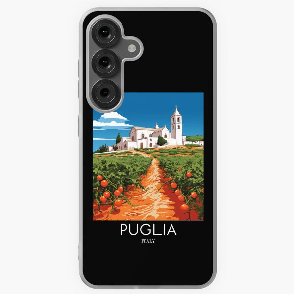 Item preview, A Pop Art Travel Print of Puglia - Italy  designed and sold by StudioRedKoala.