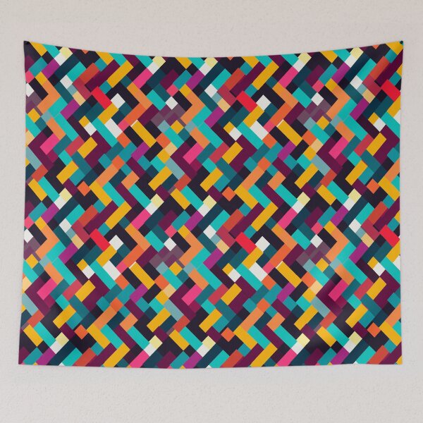 Item preview, Geometric Colorful Pattern  designed and sold by alacaz.