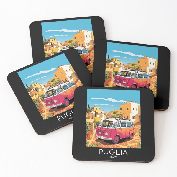 Item preview, A Pop Art Travel Print of Puglia - Italy  designed and sold by StudioRedKoala.
