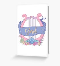 Bard Greeting Card