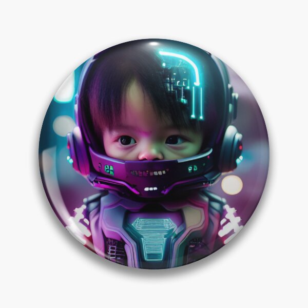 Item preview, Nature.exe #0950 Cyber Space Toddler designed and sold by GrumpyMrGrouper.
