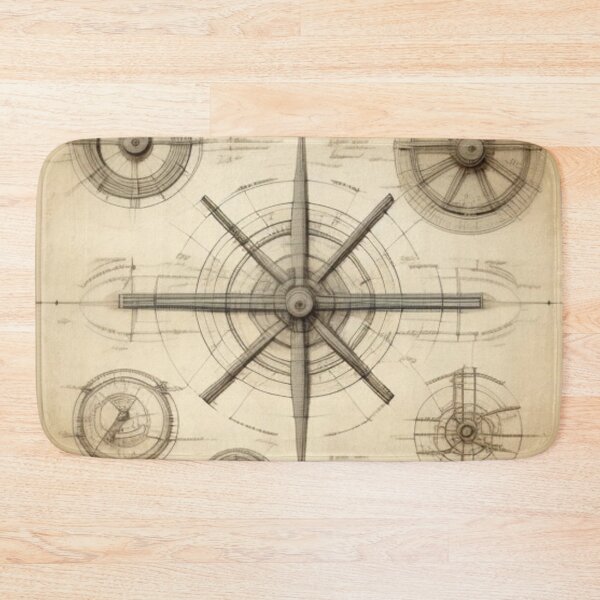 Item preview, Time machine blueprint  designed and sold by Roxburylane.