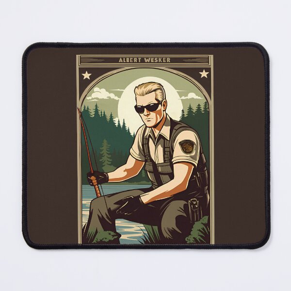Item preview, Albert Wesker Ultimate Fishing Guide for Arklay Lakes designed and sold by vendigo.