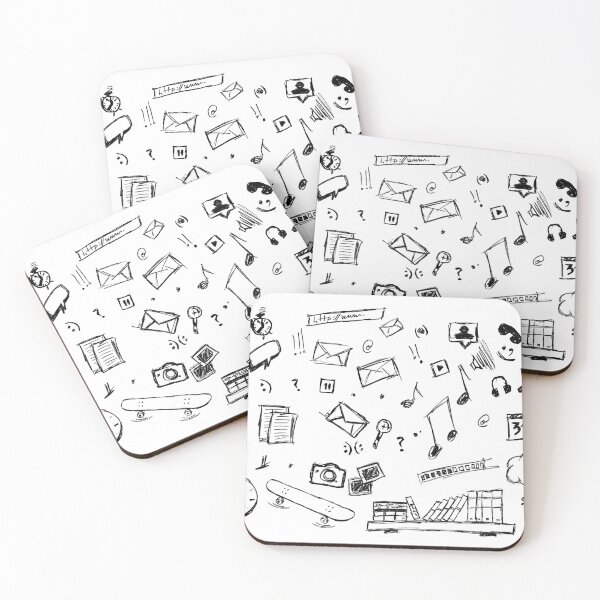 Item preview, Various doodle drawing of lifestyle icons designed and sold by stevanovicigor.