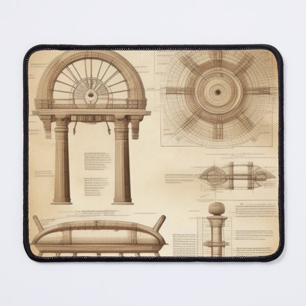 Item preview, Architectural blueprint for building a time portal designed and sold by Roxburylane.