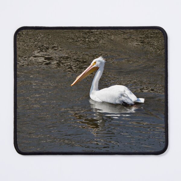 Item preview, American pelican on the Mississippi River designed and sold by KRFNatureGifts.