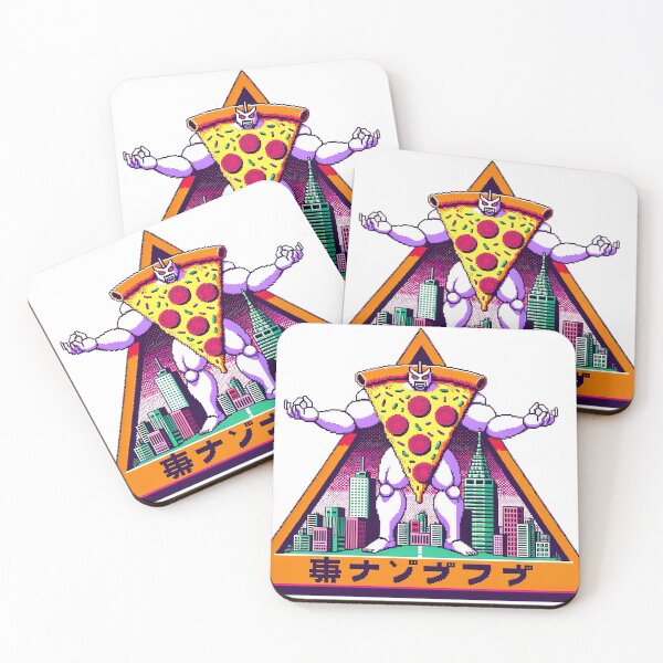 Item preview, Pixel Art Pizza Monster designed and sold by tankuss.