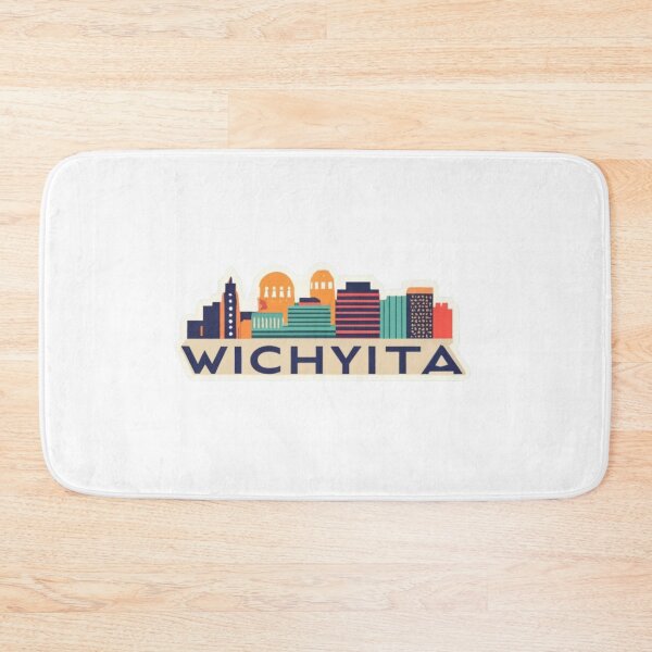 Item preview, Wichita, KS | City Drawing Style 9 designed and sold by CircinusStore.