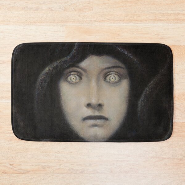 Item preview, Head of Medusa gothic horror still life portrait painting by Franz von Stuck designed and sold by Jéanpaul  Ferro.