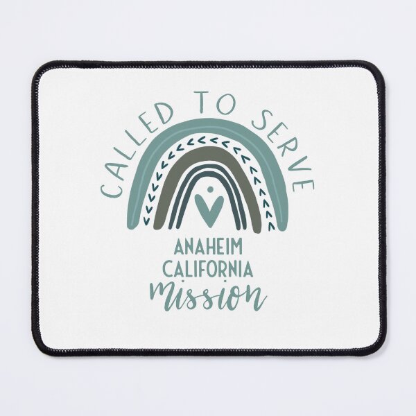 Item preview, Called to Serve - Anaheim California - Boho Rainbow Missionary Gift designed and sold by brizodesign.