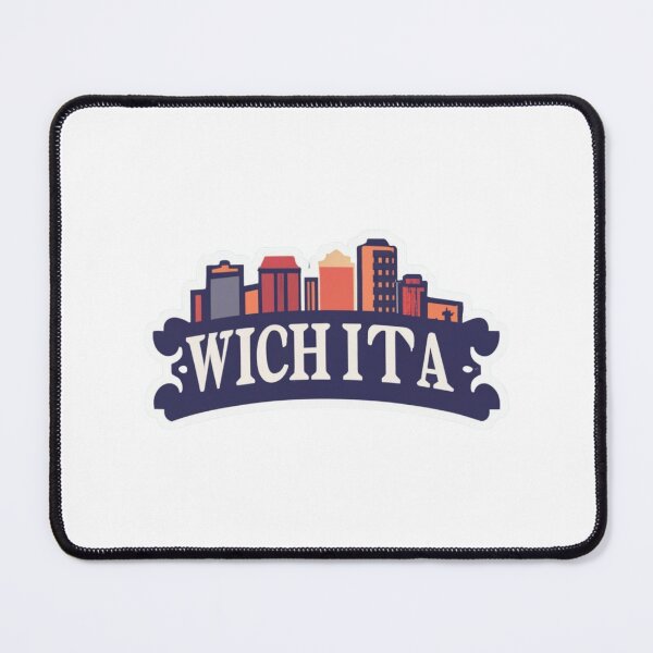 Item preview, Wichita, KS | City Drawing Style 11 designed and sold by CircinusStore.