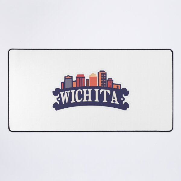 Item preview, Wichita, KS | City Drawing Style 11 designed and sold by CircinusStore.