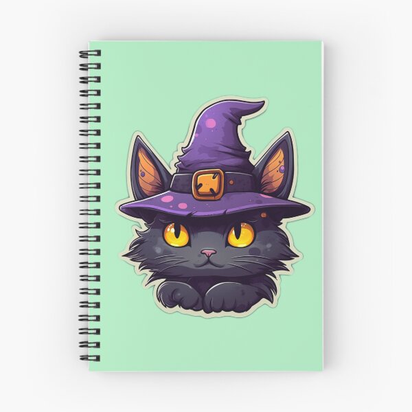 Item preview, Cute Halloween Witch's Cat designed and sold by Krys-Designs.