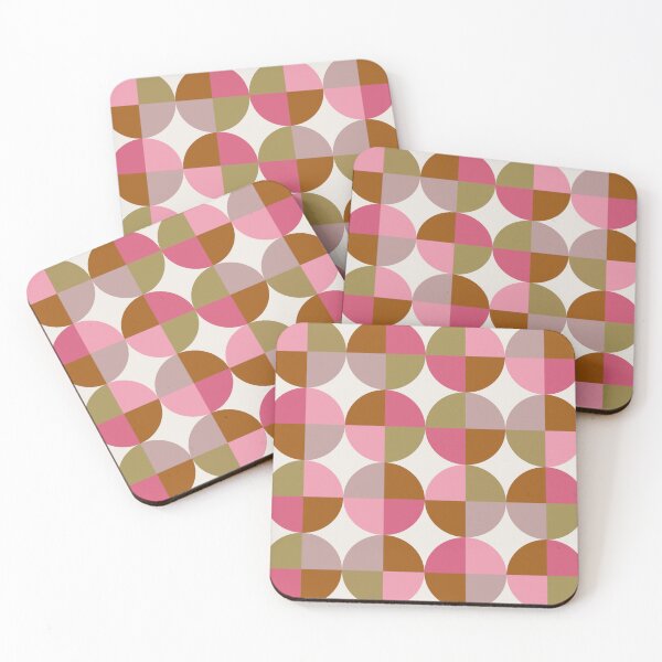 Item preview, Mid Mod Circles Pink designed and sold by Stephanie McRae.