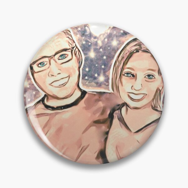 Item preview, Comic Portrait Drawing Young Couple in Love designed and sold by gleefulme.