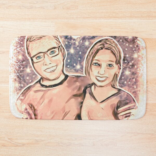 Item preview, Comic Portrait Drawing Young Couple in Love designed and sold by gleefulme.