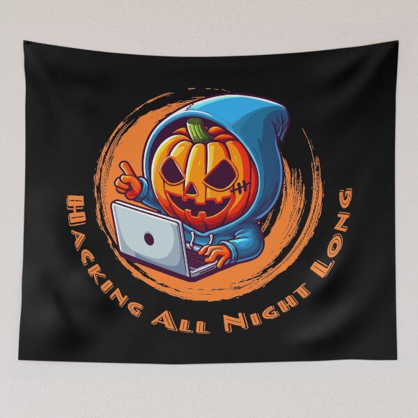 Item preview, Hacker Pumpkin designed and sold by MDCreativeArt.
