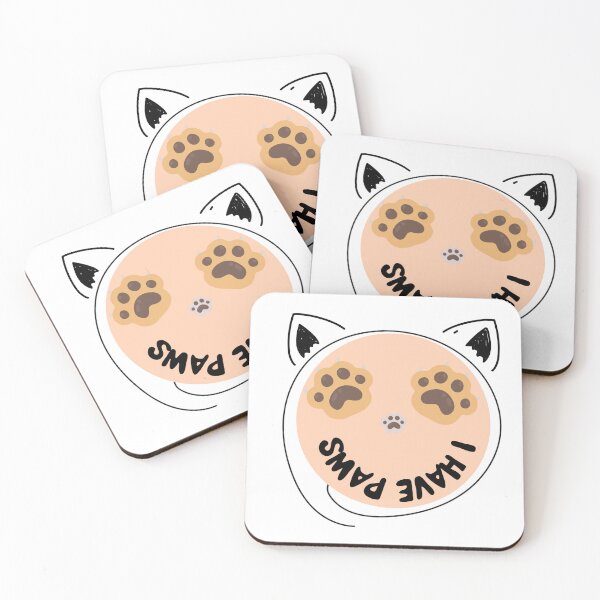 Item preview, ı have paws  designed and sold by GREENGLOWGOODS.