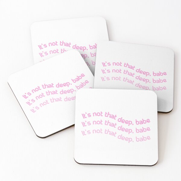Item preview, It's not that deep, babe designed and sold by rachelastroh.