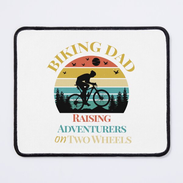 Item preview, Mountain Biking Dad - Raising Adventurers on Two Wheels designed and sold by PlayfulMuse.