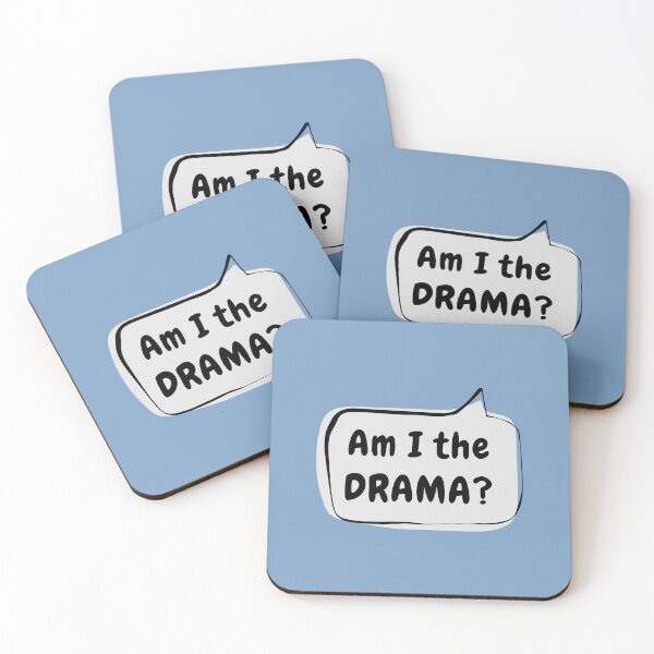 Item preview, Am I the DRAMA? Speech Bubble designed and sold by usernamenaijan.