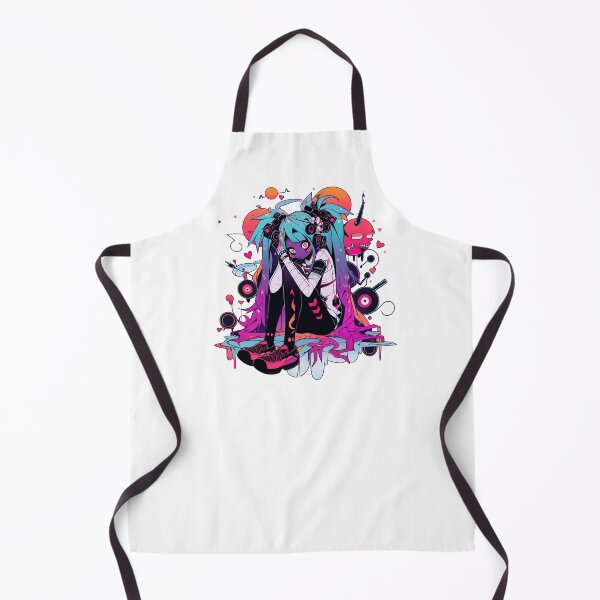Item preview, Rockstar cyberpunk guitarist emo girl designed and sold by Anima-aesthetic.
