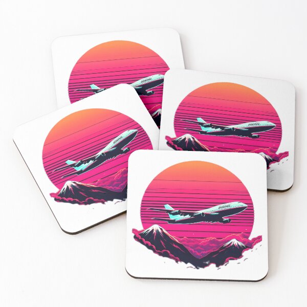 Item preview, Night and airplane silhouette designed and sold by SamilDesign.