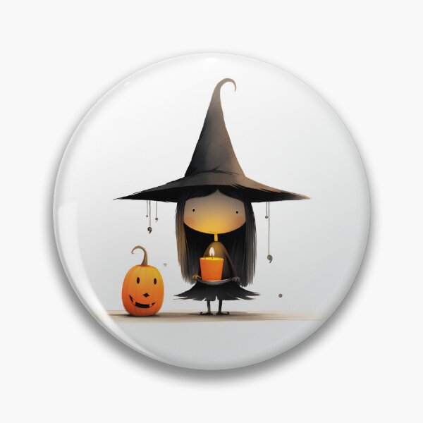 Item preview, Cute Witch Pumpkin  designed and sold by Anicue.
