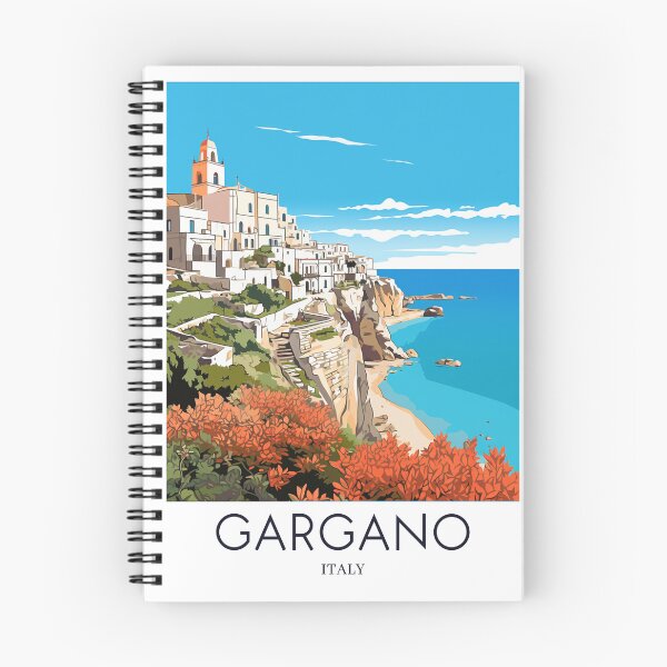 Item preview, A Pop Art Travel Print of Gargano - Italy  designed and sold by StudioRedKoala.