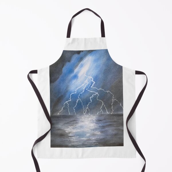 Item preview, Lightning over the sea designed and sold by Geomaltips.
