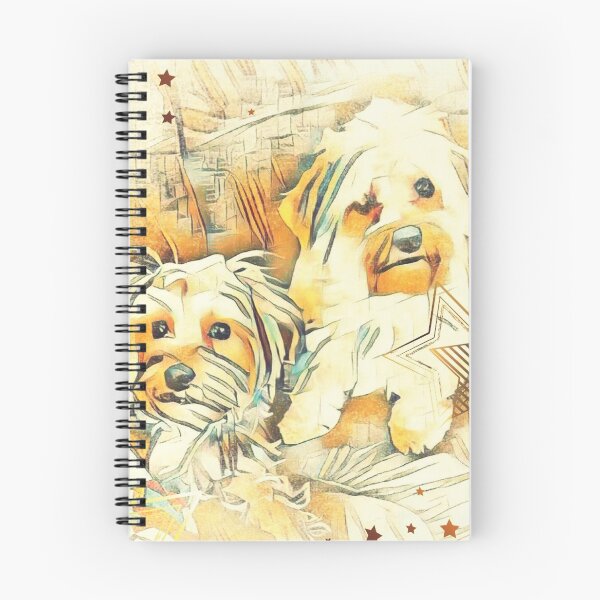 Aperçu de l'œuvre Penny et Copper chiens mignons créée et vendue par Karen Dayton.