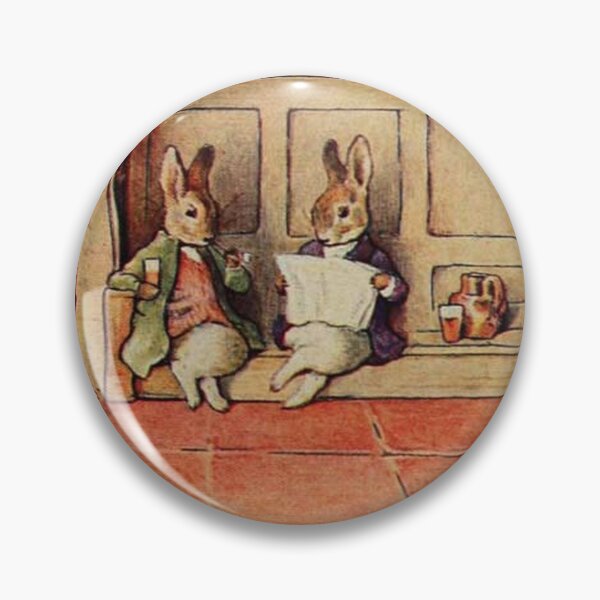 Artikelvorschau, Beatrix Potter Zwei Kaninchen entworfen und verkauft von tomorrowsart.