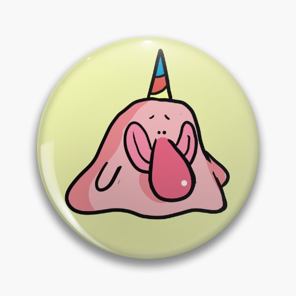 Happy Healthy Blobfish Enamel Pin!