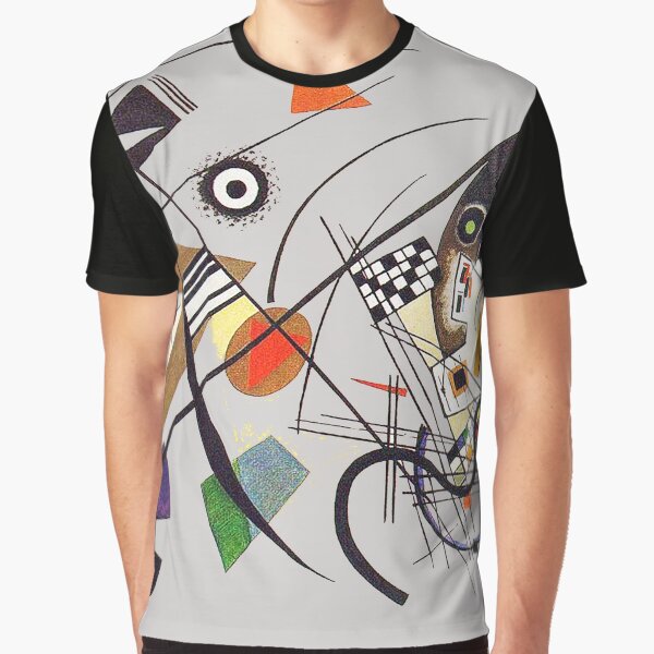 HD "Transverse Lines" (1923) de Wassily Kandinsky Camiseta gráfica