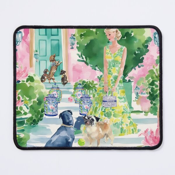 Item preview, Pretending nobody is at home, fine art, whimsical art designed and sold by SophieClimaArt.
