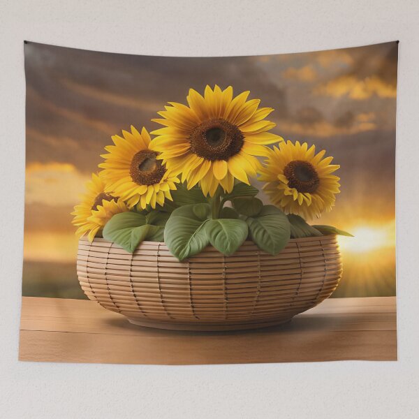 Item preview, Terracotta Pot – Sunflower Sunshine designed and sold by ART-VUVULE.