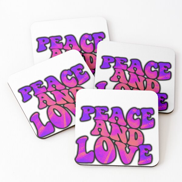 Item preview, Purple Peace and Love Retro Groovy Style designed and sold by gleefulme.